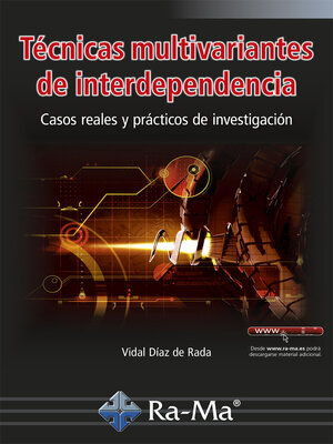 cover image of Técnicas multivariantes de Interdependencia